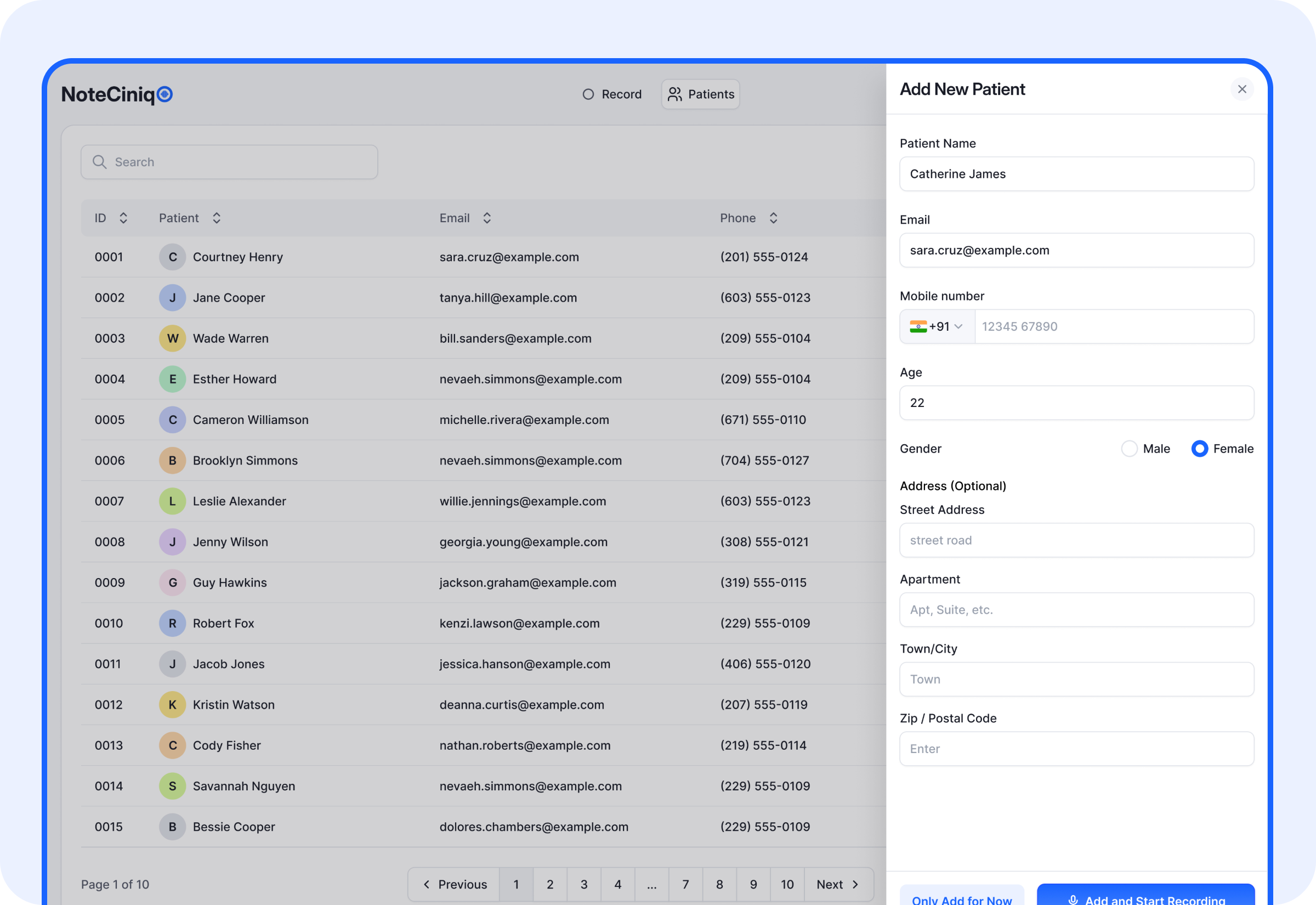 Frictionless Patient Onboarding