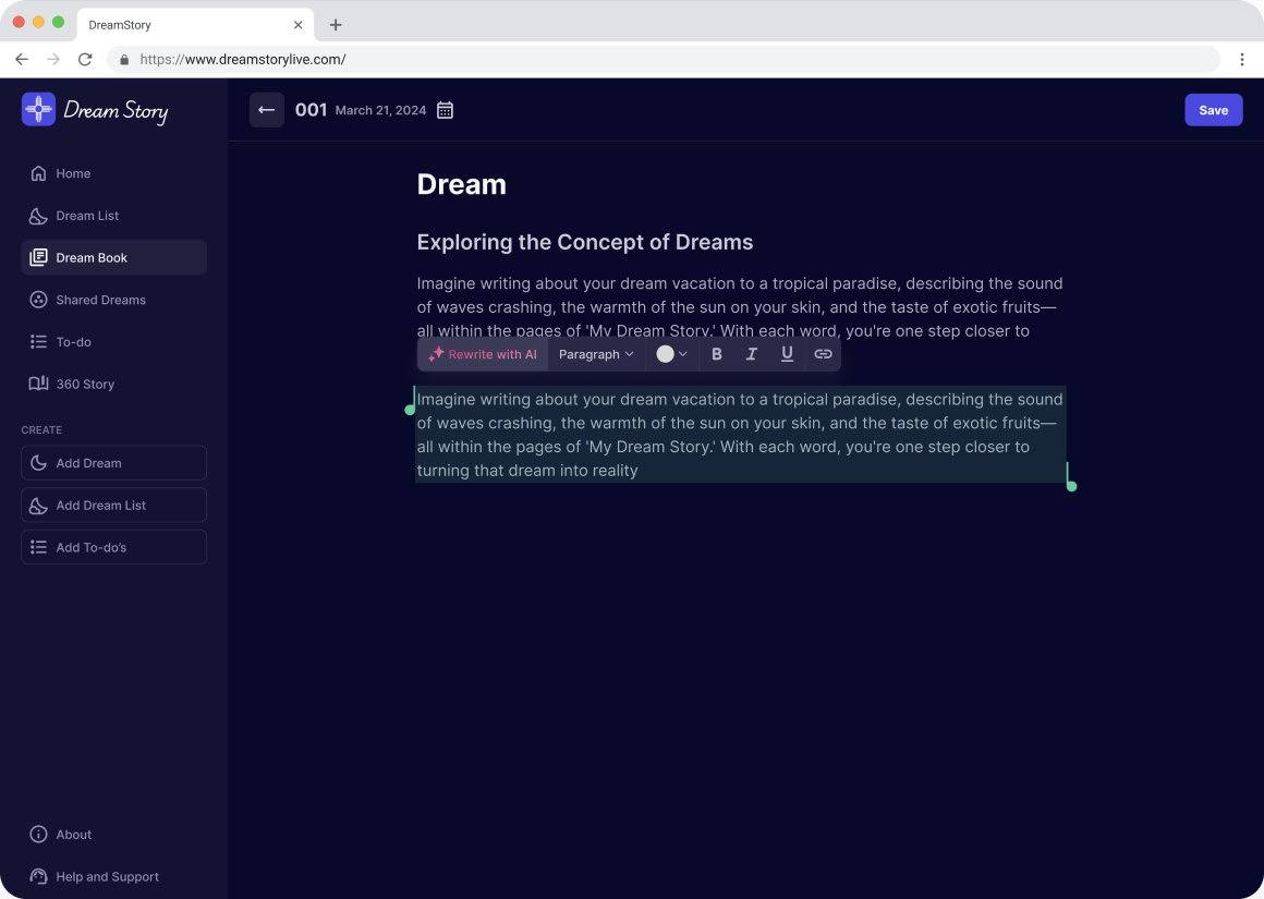 AI-Notes Writing