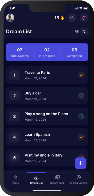 Dream List