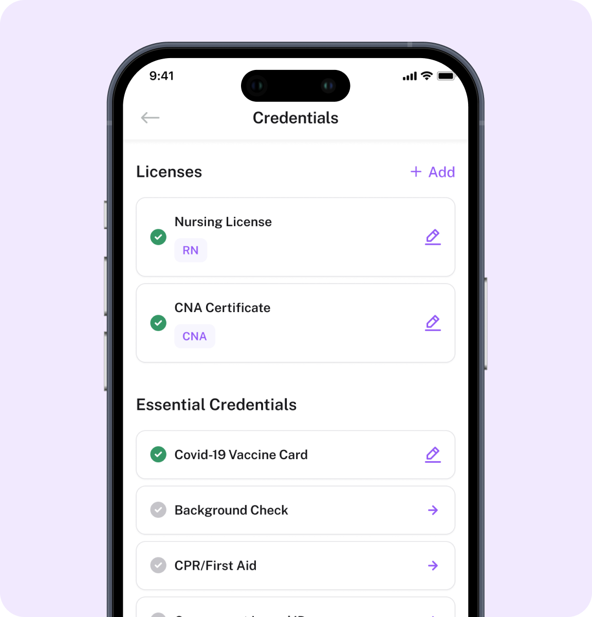 Digital onboarding & credential management