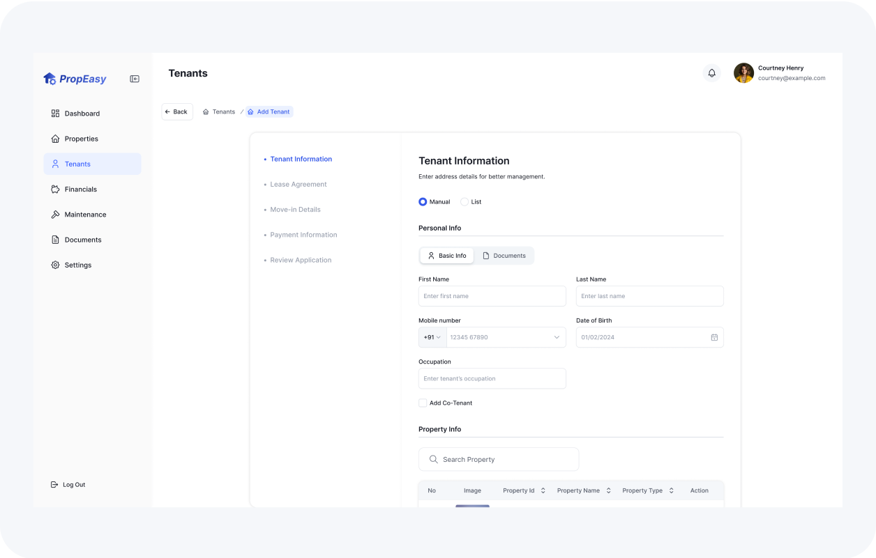 add-tenant-container