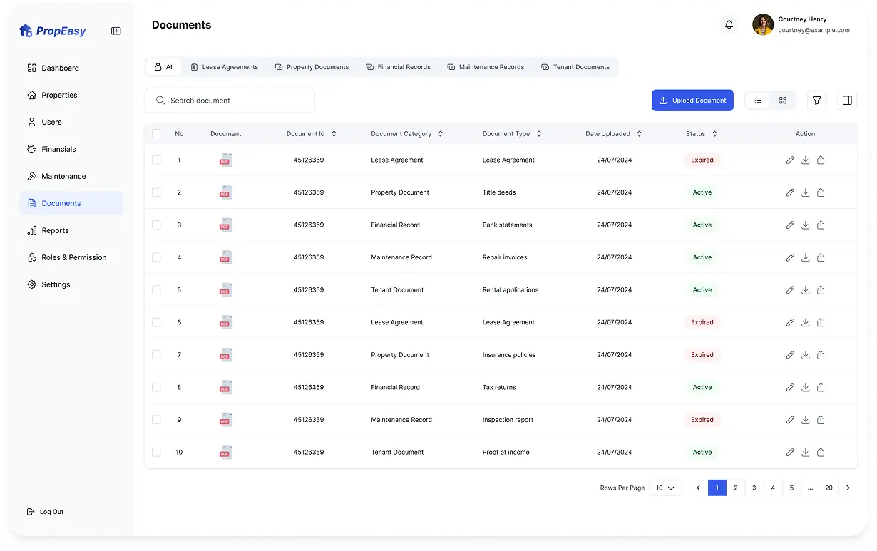 Document Management in Real Estate