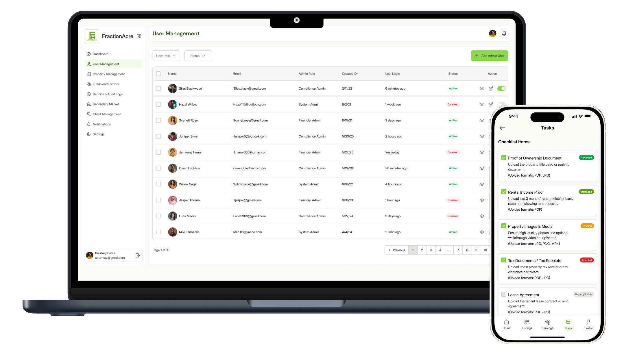 Real Estate Transaction management Software