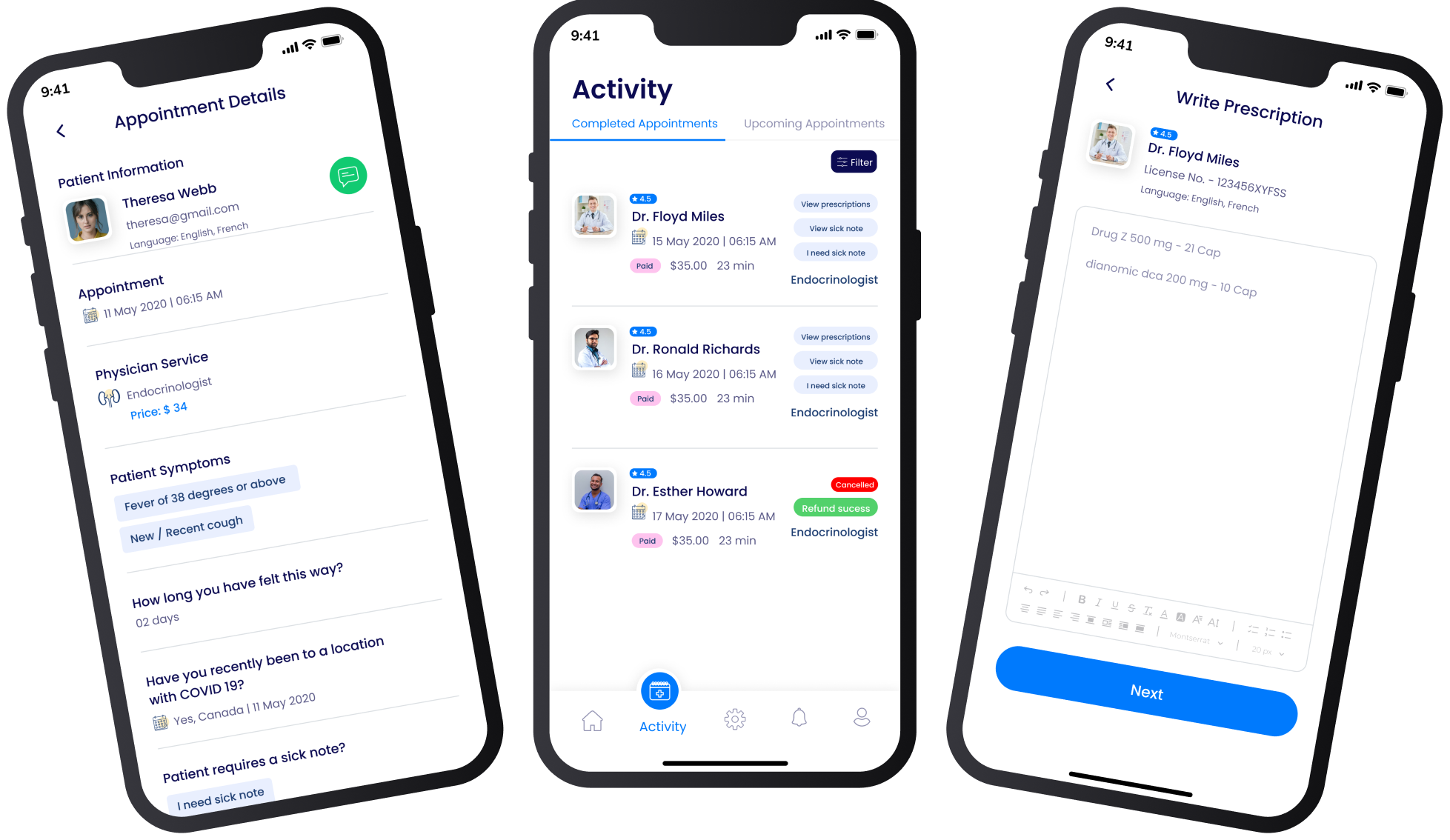 Must-have Features of a Telemedicine App