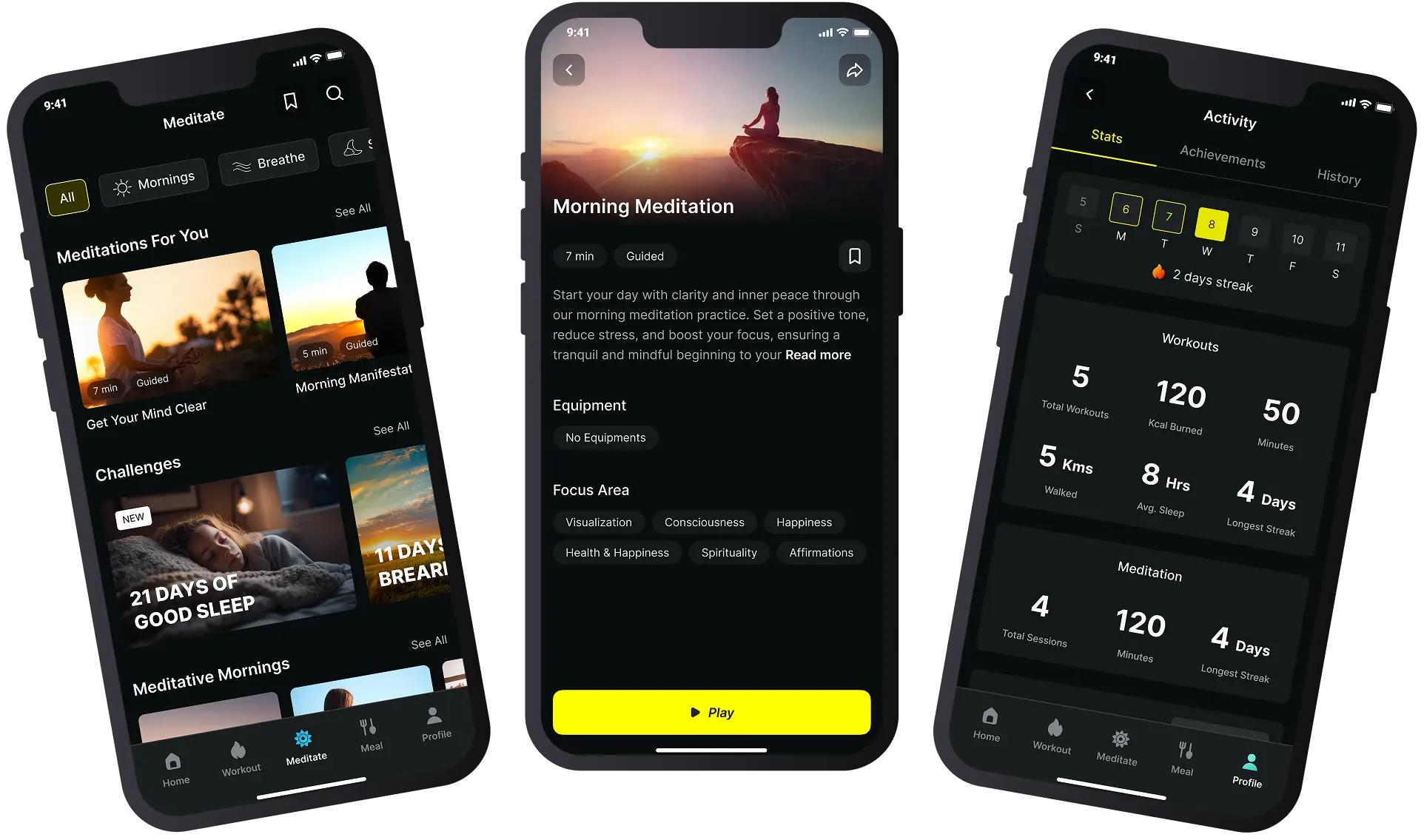 Fitness Application with Rich features