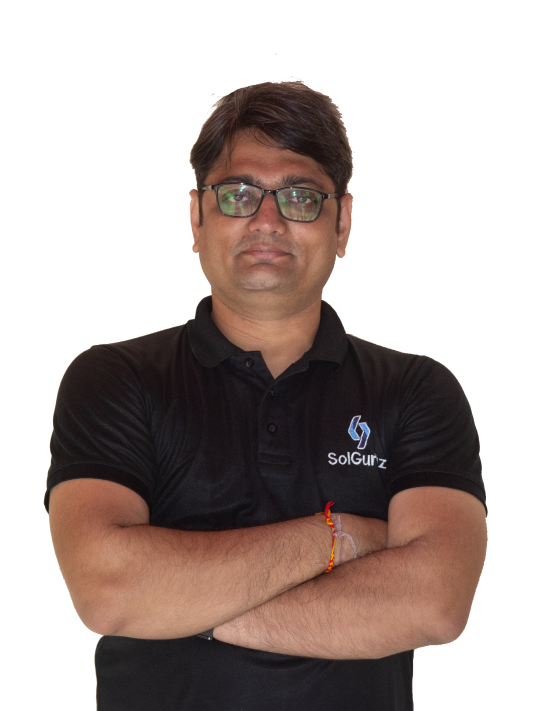 Lokesh Dudhat, CTO and Co-Founder of SolGuruz - Driving technological excellence and pioneering solutions for success.