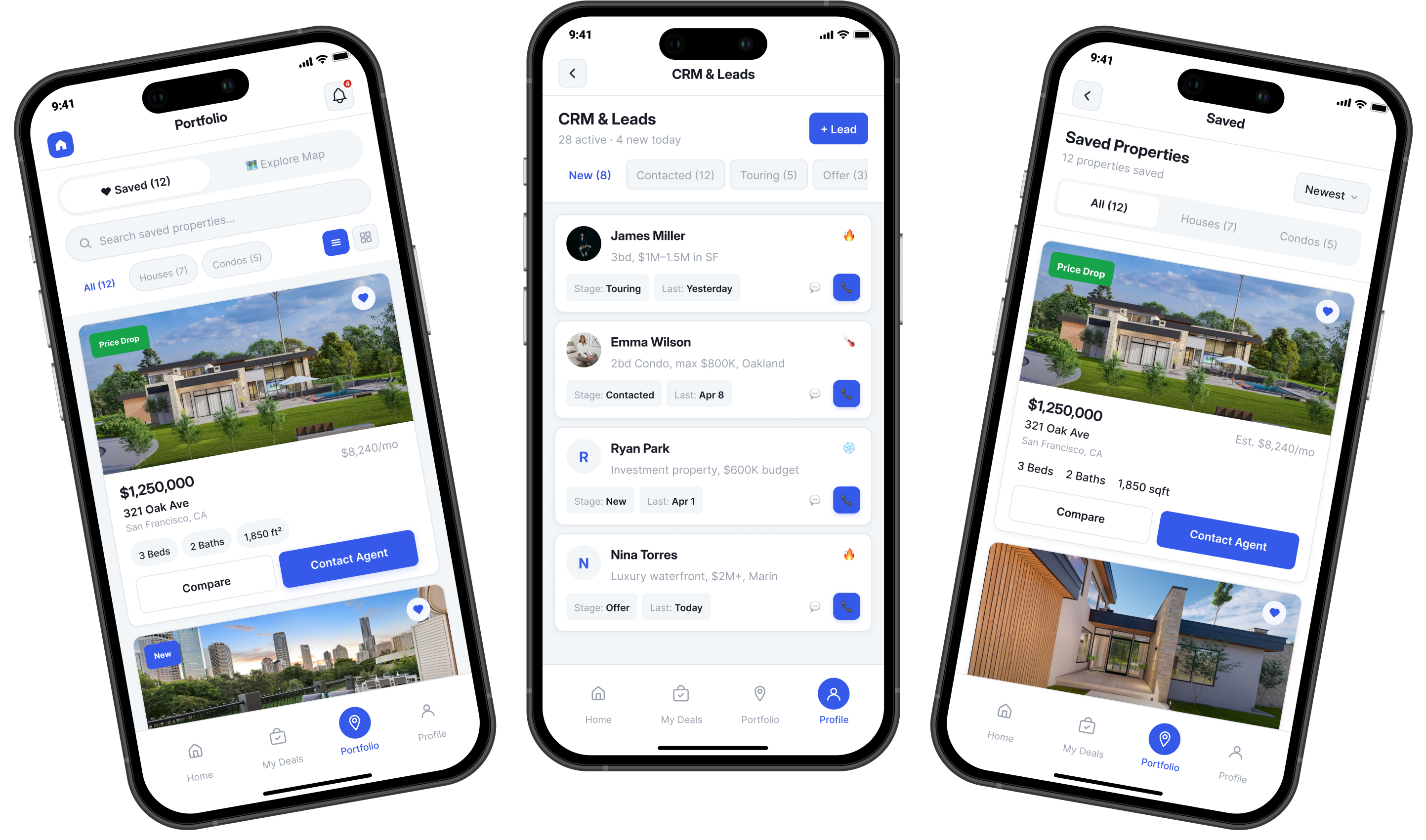Real Estate Agents/Real Estate Brokers Portal