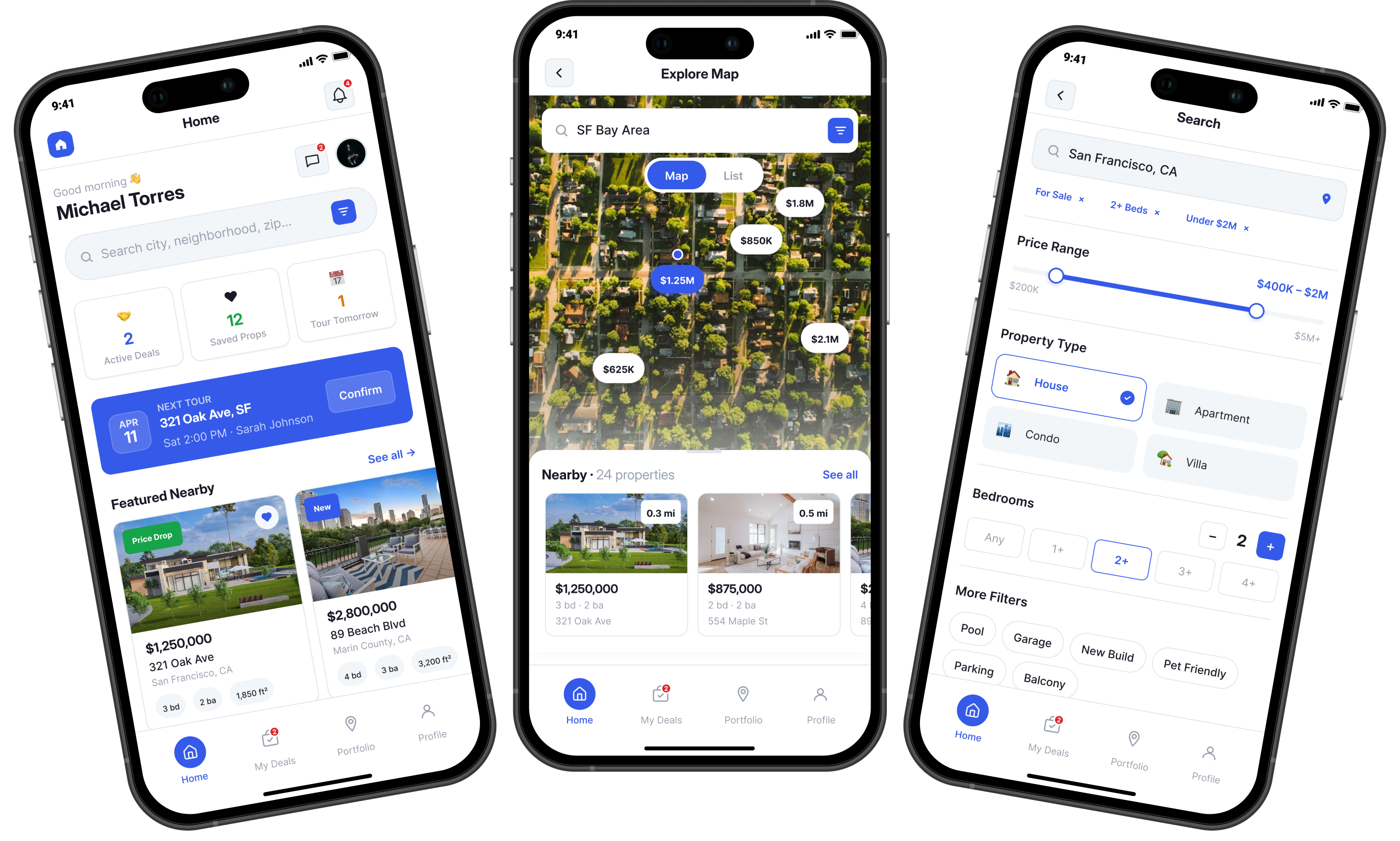 Real Estate Marketplace Property Search Experience