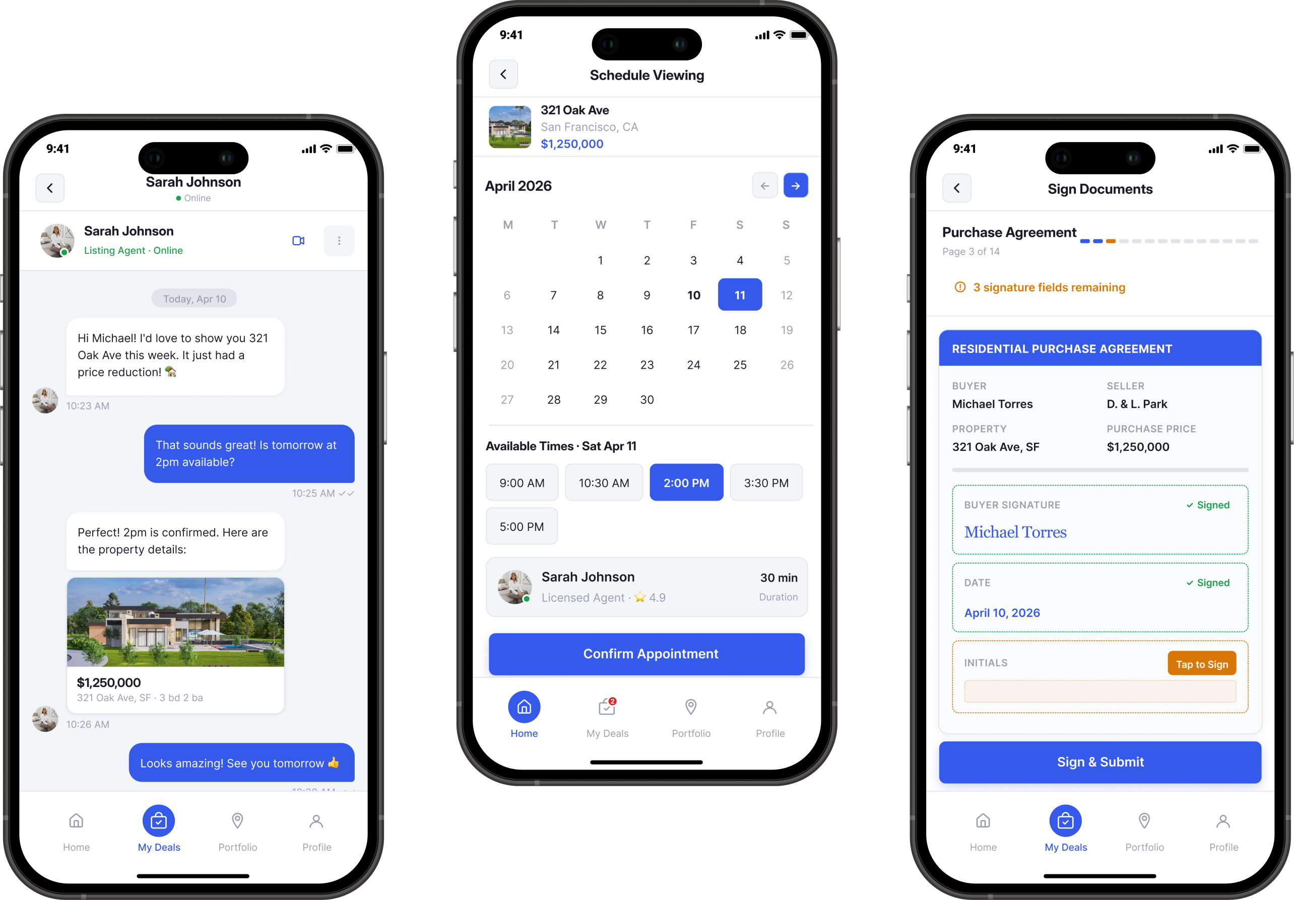 Real Estate Marketplace Client Engagement